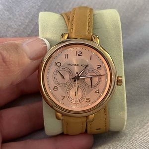 Michael Kors Kohen Rose Gold Watch